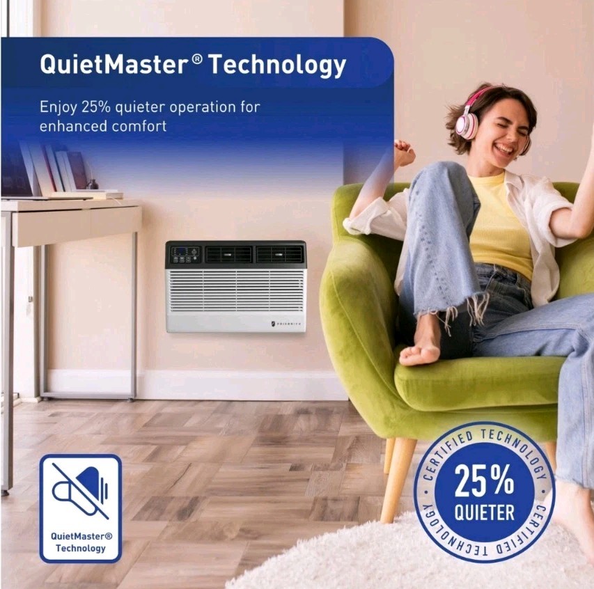 Friedrich CCF06B10C Chill Premier 6000 BTU Smart WiFi White Room Air Conditioner