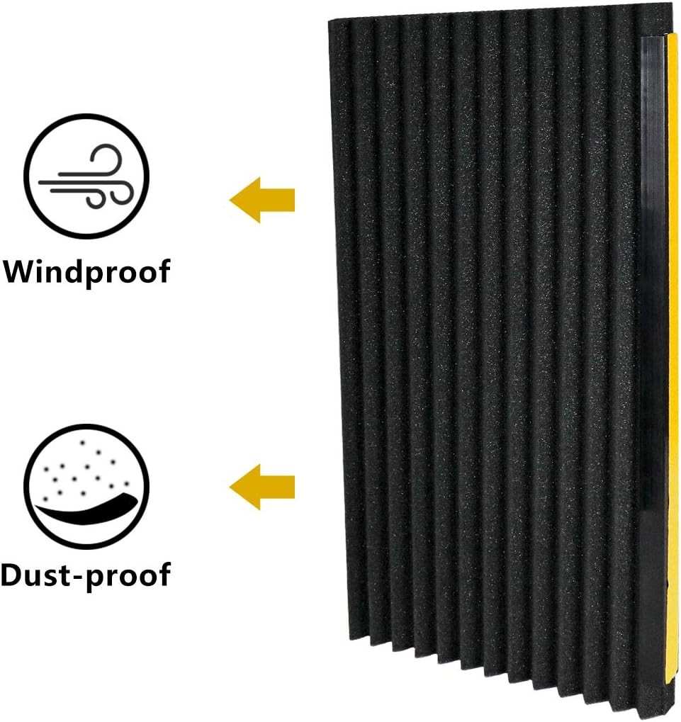 Window Air Conditioner Foam Insulation Panels AC Side Insulating Panel Kit 2