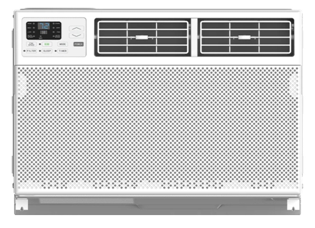 TCL 8,000 BTU Smart Window Air Conditioner White 115V Digital Timer