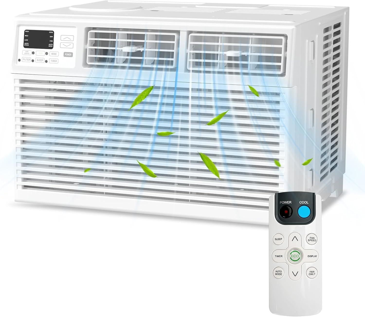Window Air Conditioner 10,000 BTU, Air Conditioner Window Unit up to 450 Sq.Ft,