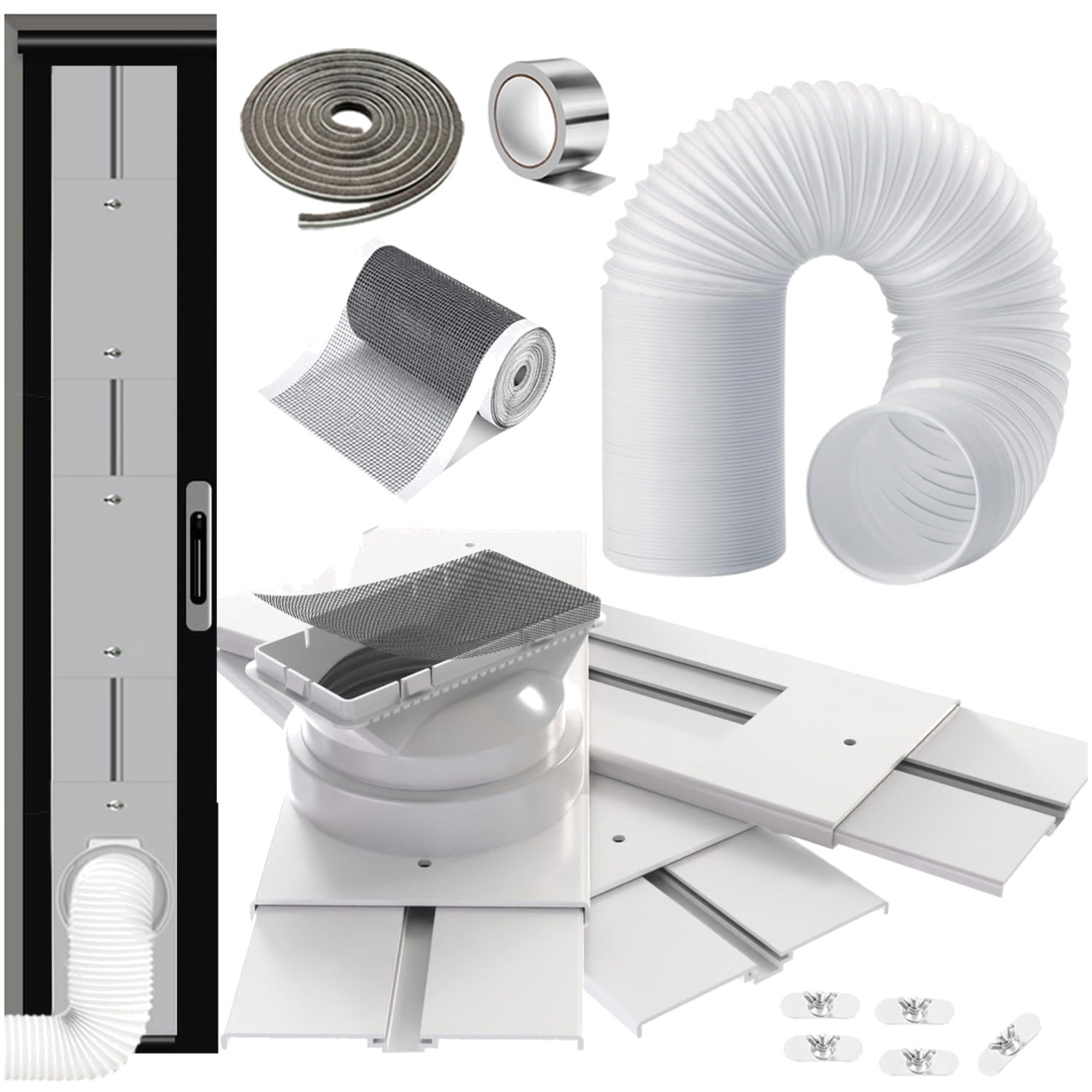 Efficient Portable AC Operation – Weather Stripping Seal Kit