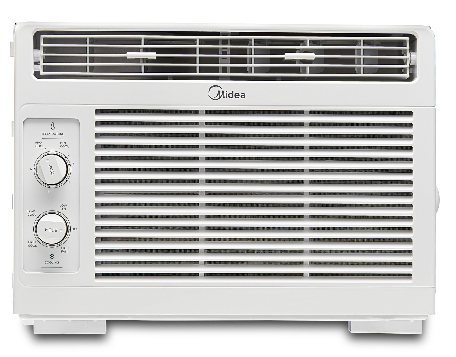 5,000 BTU Mechanical Window Air Conditioner up to 150 Sq Ft Easy Install White