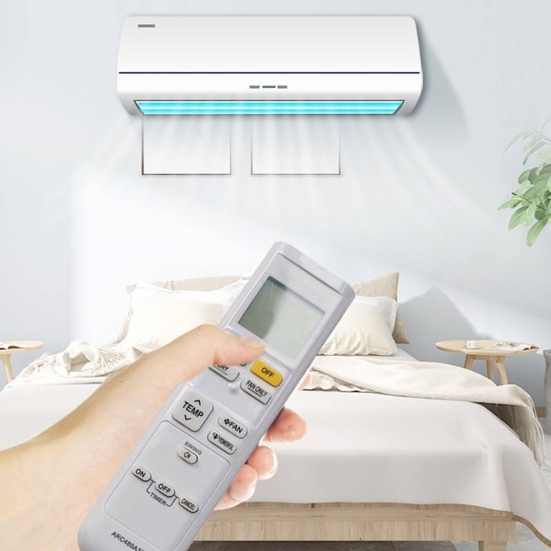 Air Conditioning LCD Controller English Version Remote Control for ARC480A33