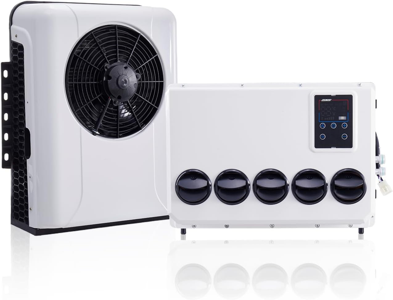 12V DC Truck Air Conditioner 9000BTU for RVs, Vans, Trailers & Campers