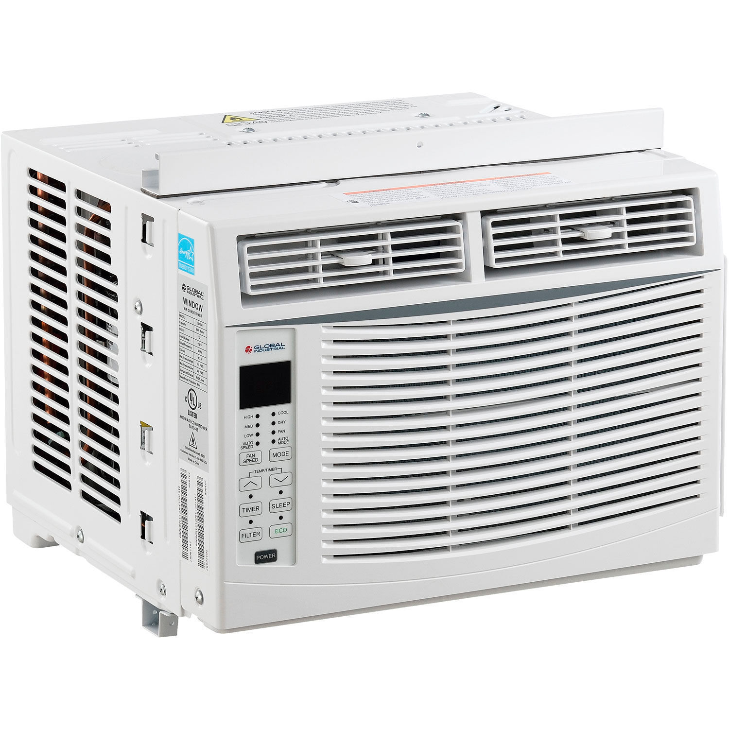 Global Industrial 6000 BTU Window Air Conditioner Cool Only 115V