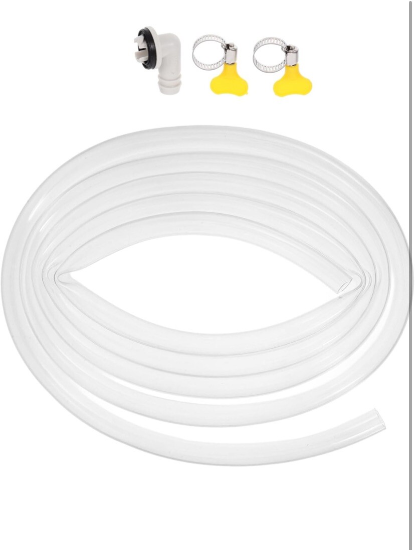 Sets Air Conditioning Drain Pipe Tools Drain Hose for Window….