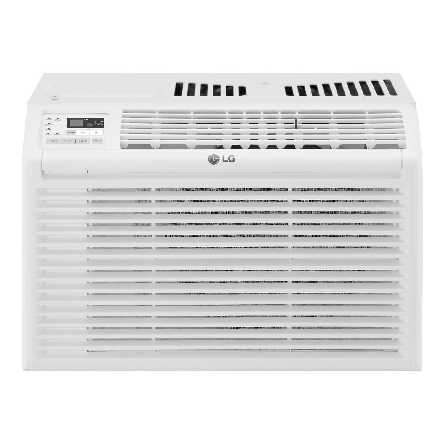 Window Air Conditioner 6000 BTU 115V 250 Sq.Ft LG LW6017R White Cools Sq.Ft.