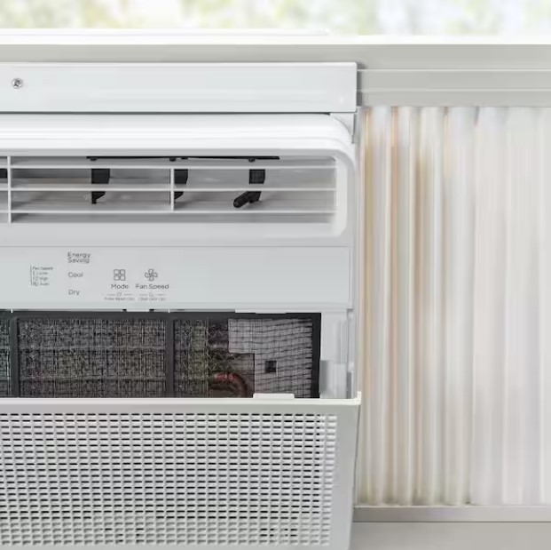 VISSANI 5,000 BTU 115-VOLT WINDOW AIR CONDITIONER, WHITE – WHITE