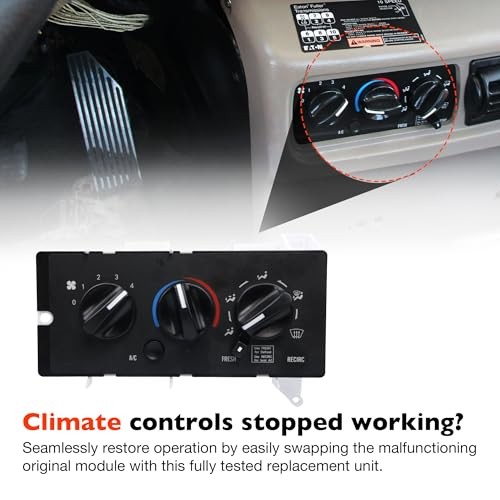 7787-880011 Front Climate Control Module A/C Heater 2001-2005 Mack Ch613 cv713