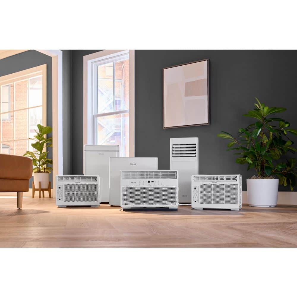 Vissani 12,000 BTU Window Air Conditioner Cools 550 sq. ft. White