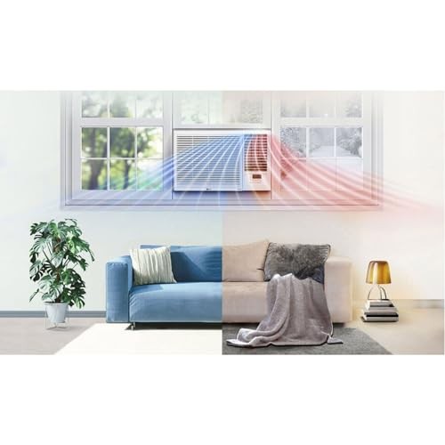 LG 18,000 BTU Heat and Cool Window Air Conditioner with WiFi – Scratch & Dent