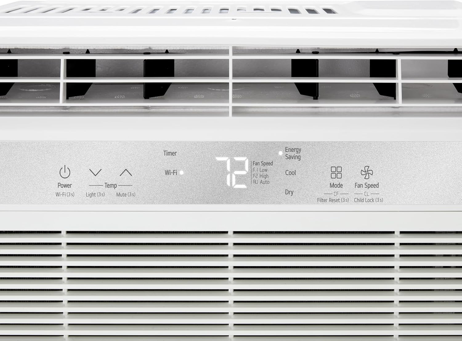 LG 6000 BTU Window Air Conditioner[2024 New] Remote Control, Wifi Enabled Works