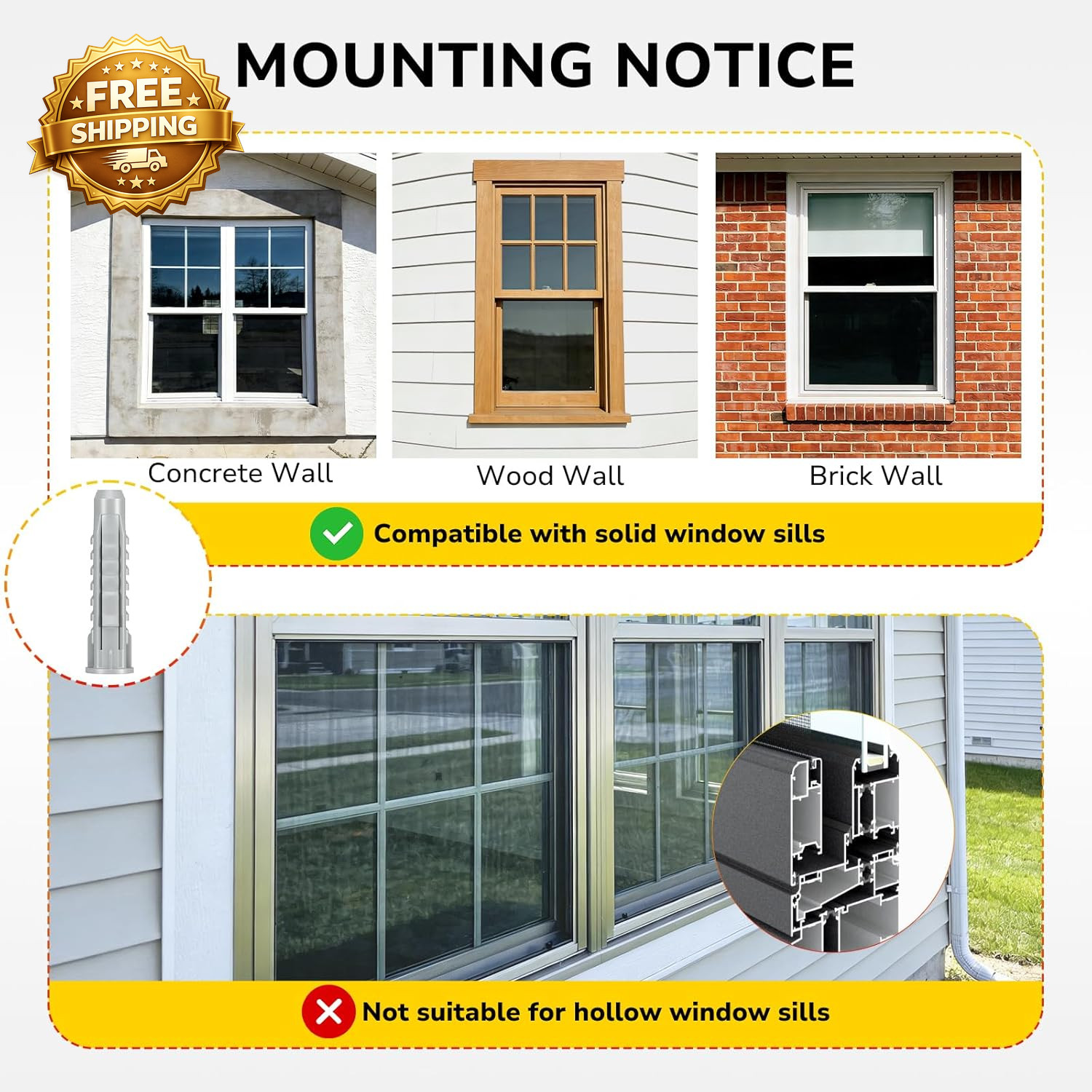 AC Window Air Conditioner Support Bracket Heavy Duty Window AC Bracket