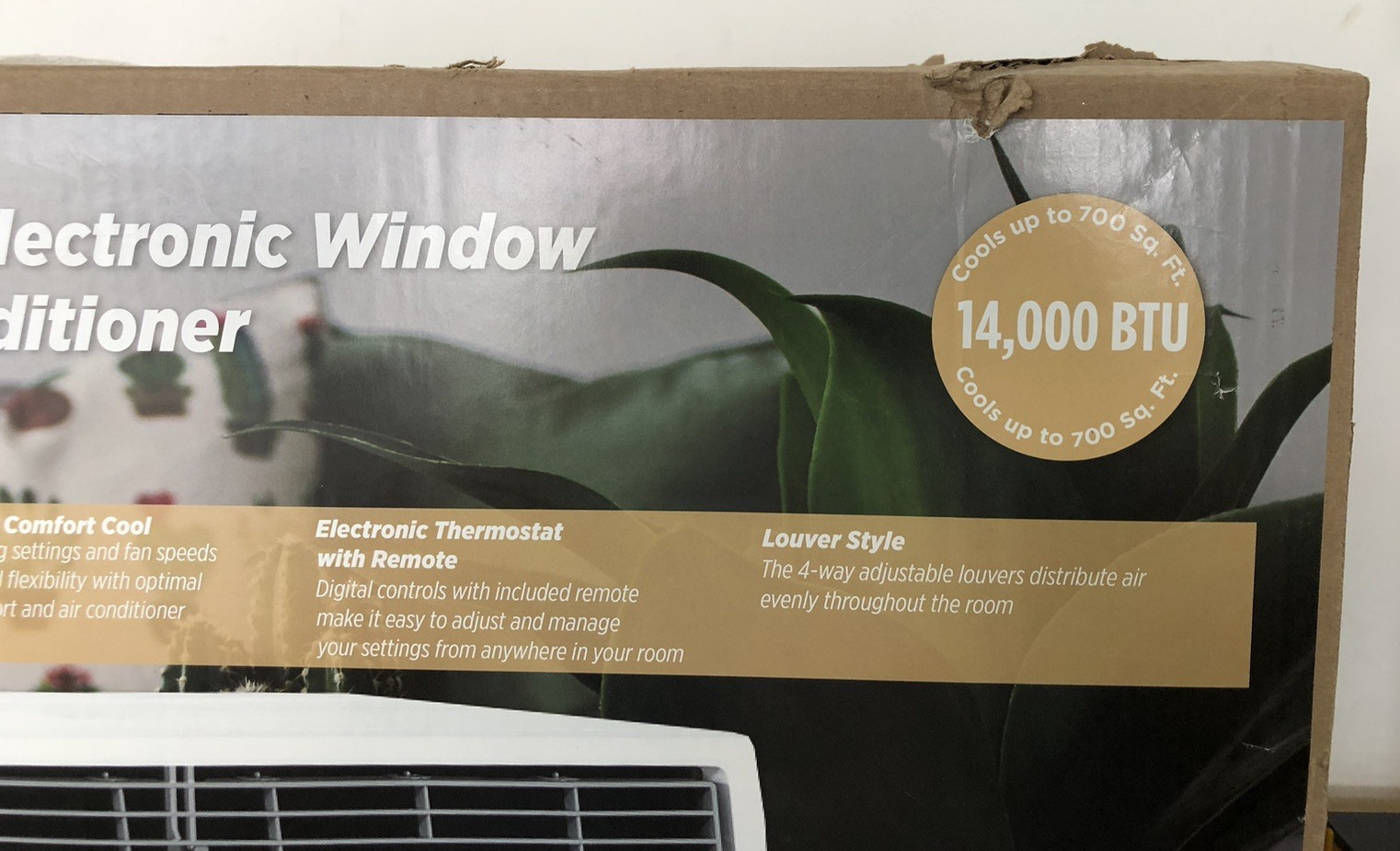 GE 14,000 BTU Smart Electronic Window Air Conditioner (awfs14wwl_e0b)