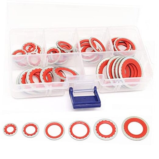 A/C Gasket Assortment 30 Pcs, 15-32241 GM Original Equipment AC Compressor Red
