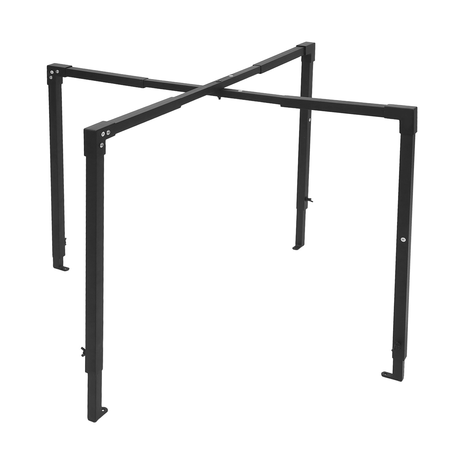 Ac Security Cage, Air Conditioner Cage, Adjustable Air Conditioner Cage Black