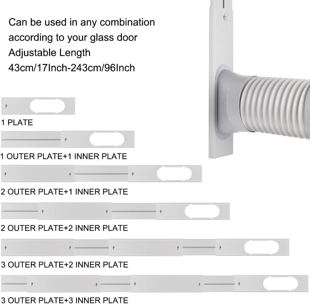 Easy Install Window Seal Kit for Portable Air Conditioner