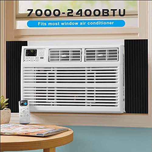 Window Air Conditioner Side Panels, AC Side Insulated Foam Panels, 17″ x 9″ x