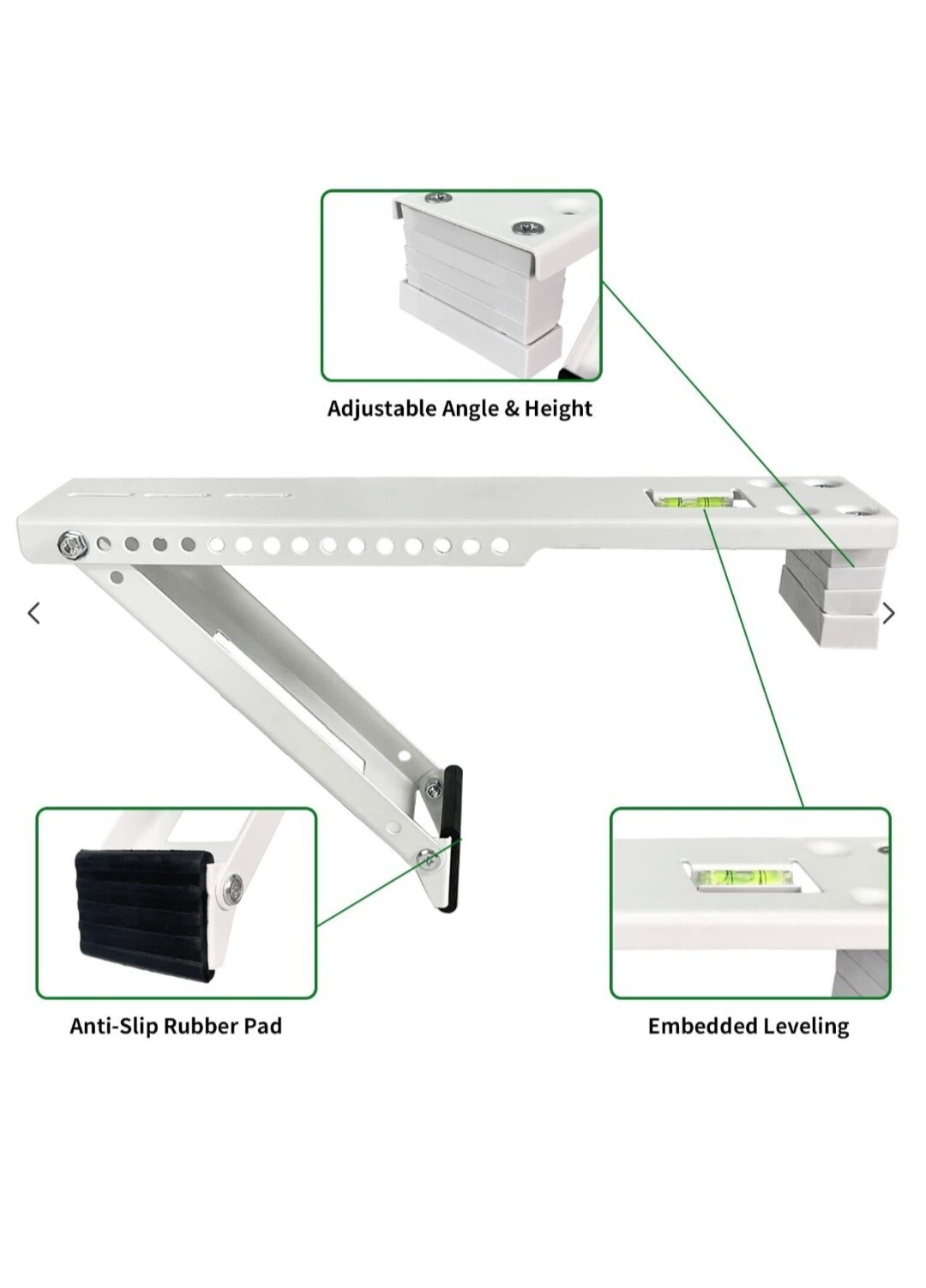 Window Air Conditioner Mounting Support Bracket 9,000-22,000 btu