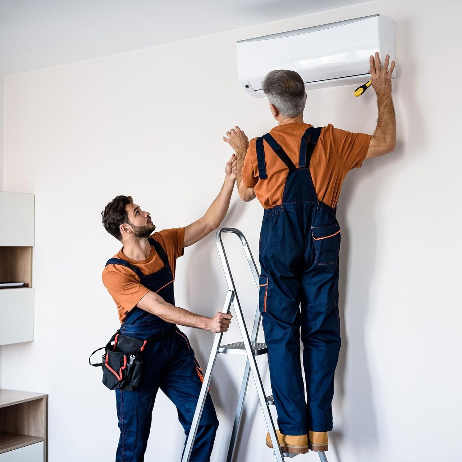 Air Conditioner Wall Mount Bracket, Indoor Internal Unit Universal Hanging Pl…