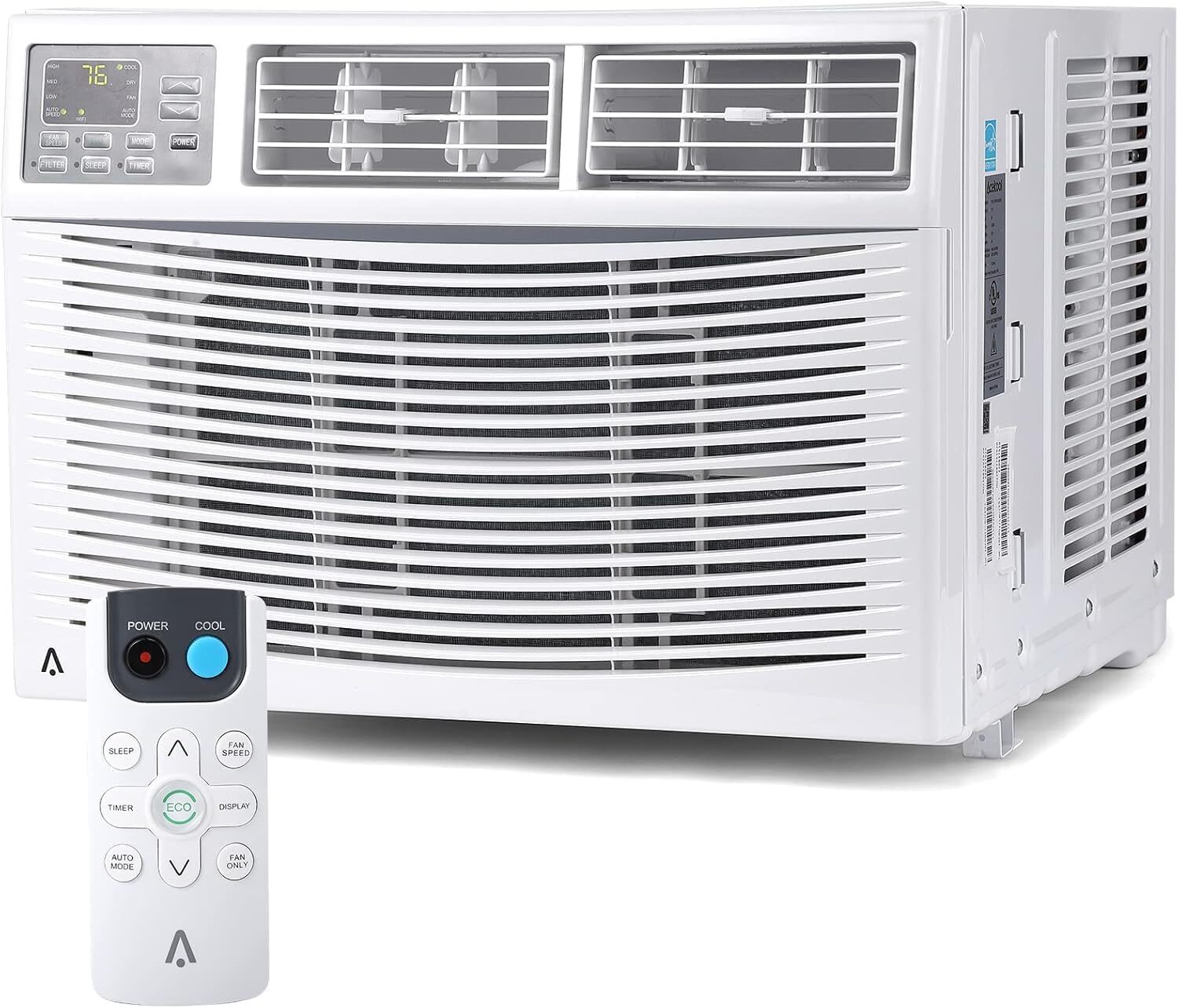 Window Air Conditioner AC Unit Remote App Control 6000-12000 BTU 24H Time