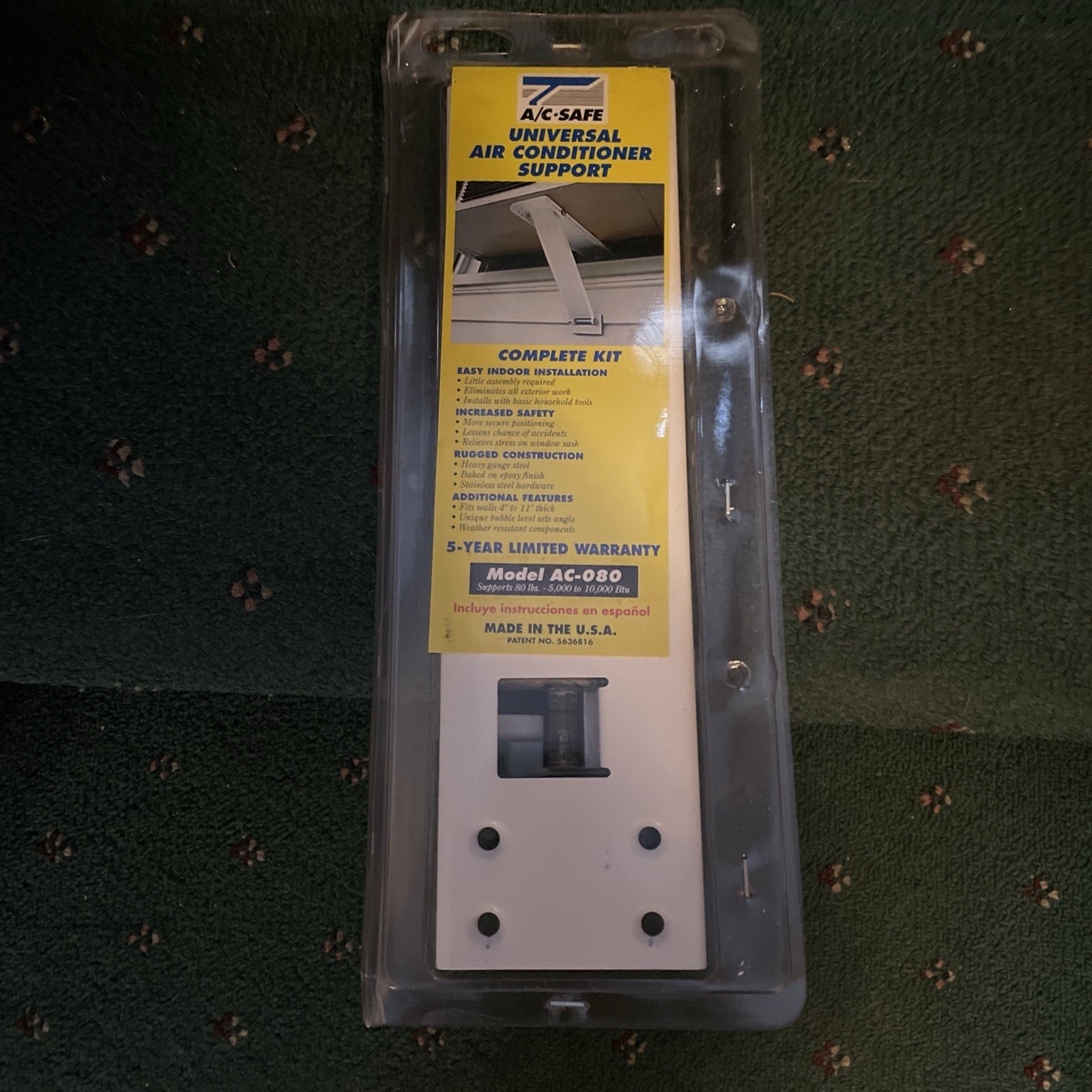 AC-Safe Universal Light-Duty Air Conditioner Support-AC-080 NEW