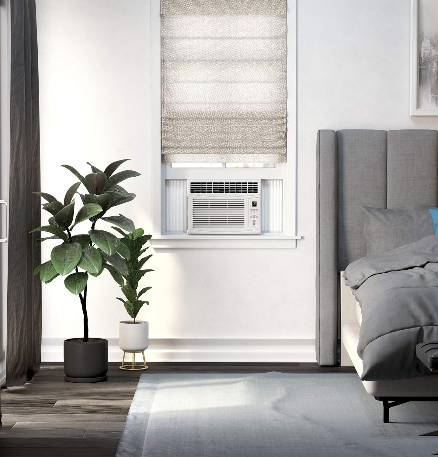 Electronic Window Air Conditioner 6000 BTU, Efficient Cooling for Smaller Areas