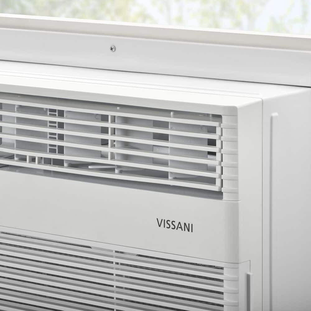 Vissani 12,000 BTU Window Air Conditioner Cools 550 sq. ft. White