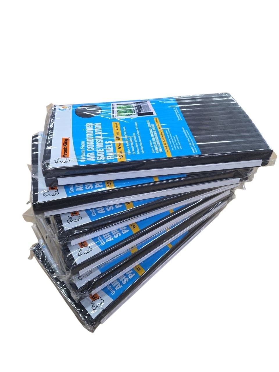 Lot Of 6 – Frost King Window Air Conditioner Side Foam Insulation Panels AC14H