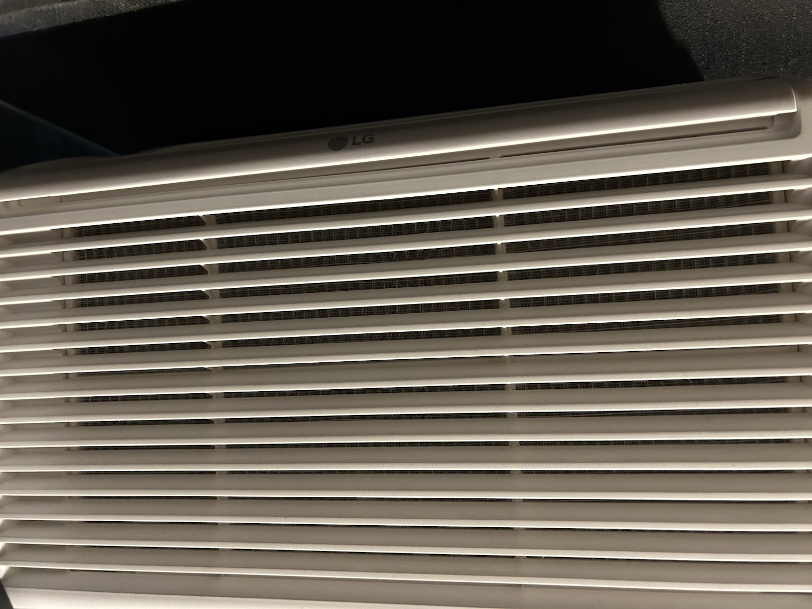 LG 6000 BTU Window Air Conditioner White Through-the-Wall Unit