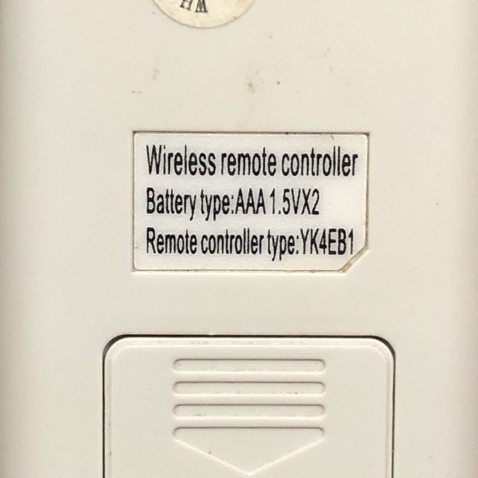 Genuine GE General Electric YK4EB1 Air Conditioner AC Remote Control