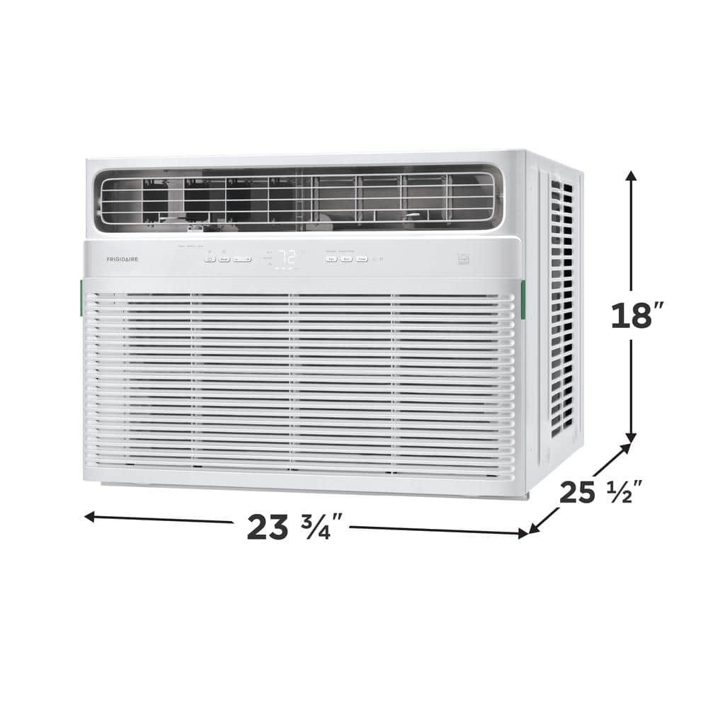 Frigidaire 24000 BTU 230V Inverter Window Air Conditioner Wi-Fi Cools 1400 Sq Ft