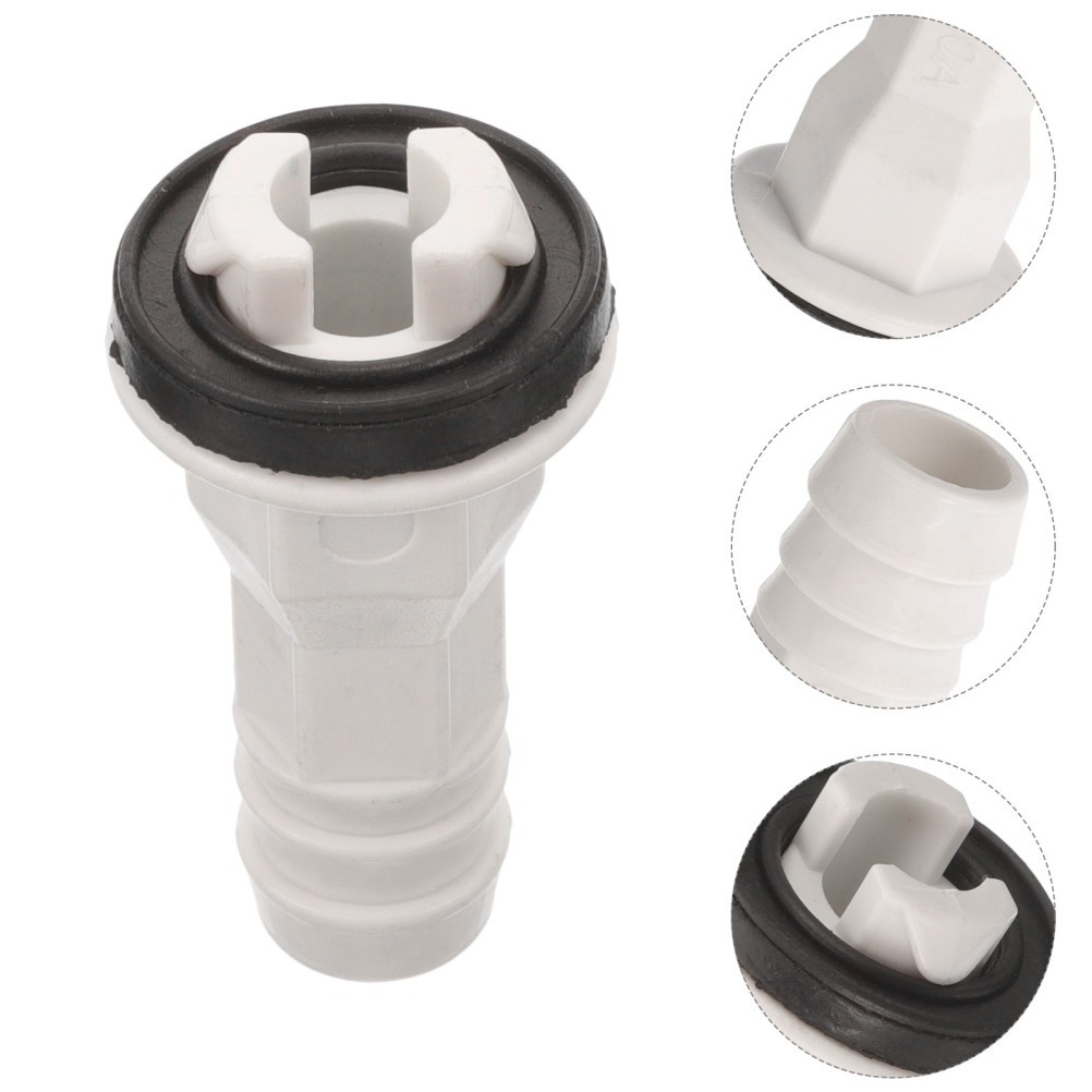 4Pcs Reusable Ac Drain Hose Adapter ABS Heat Resistant Drain Pipe Connector