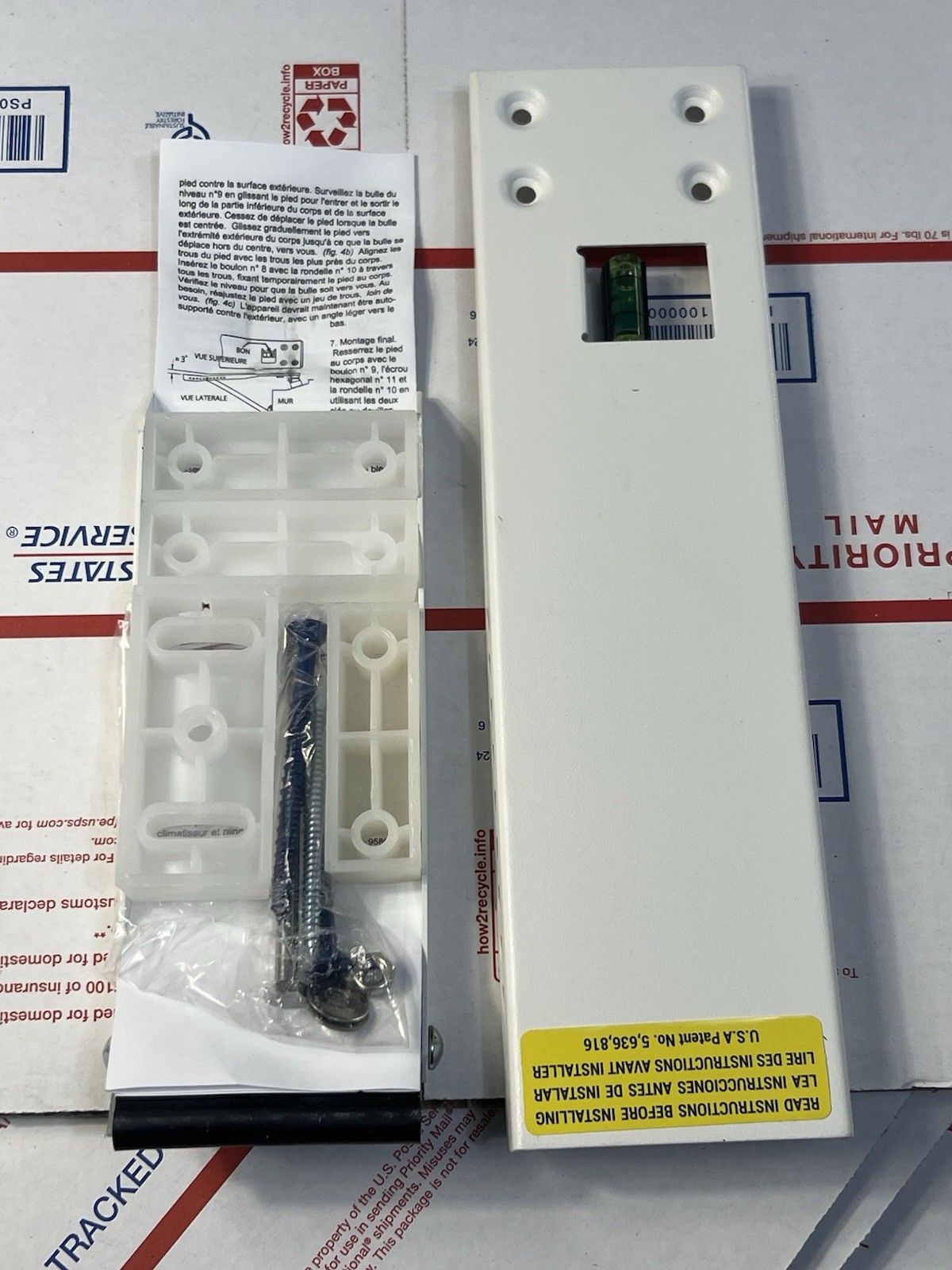 A/C Safe Universal Light-Duty Window AC Support Bracket – New No Box