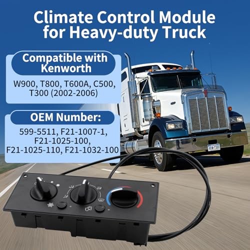 Climate Control Module 599-5511 HVAC A/C Control Panel Compatible with