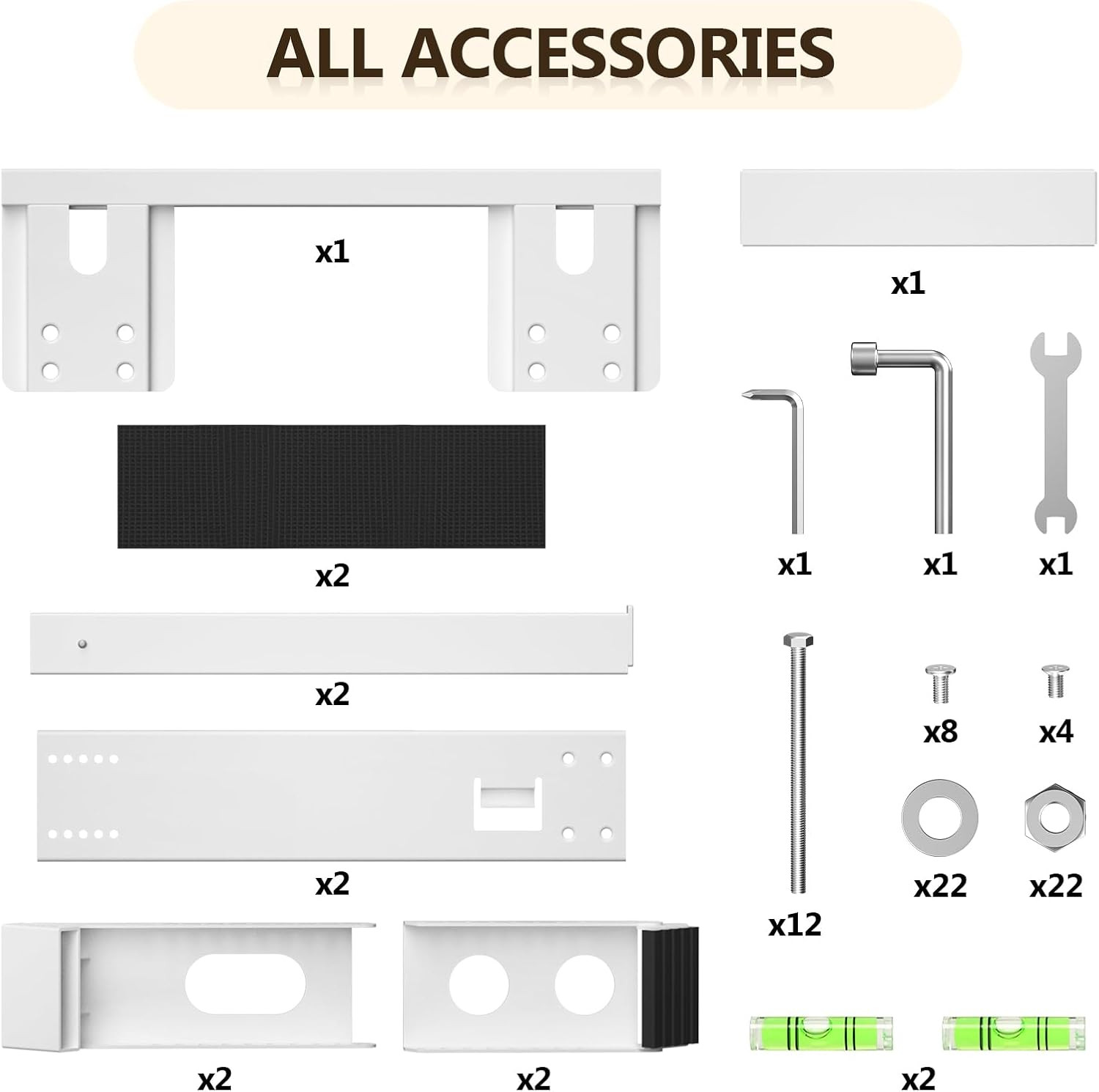 Window AC Bracket Air Conditioner Support Bracket No Drilling Heavy Duty AC