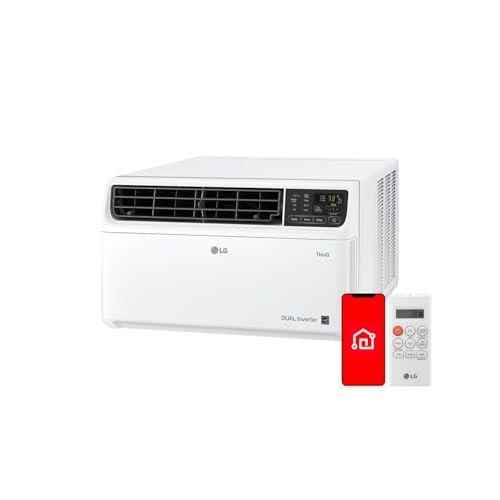 LG 18,000 BTU DUAL INVERTER SMART WI-FI ENABLED WINDOW AC LW1822IVSM