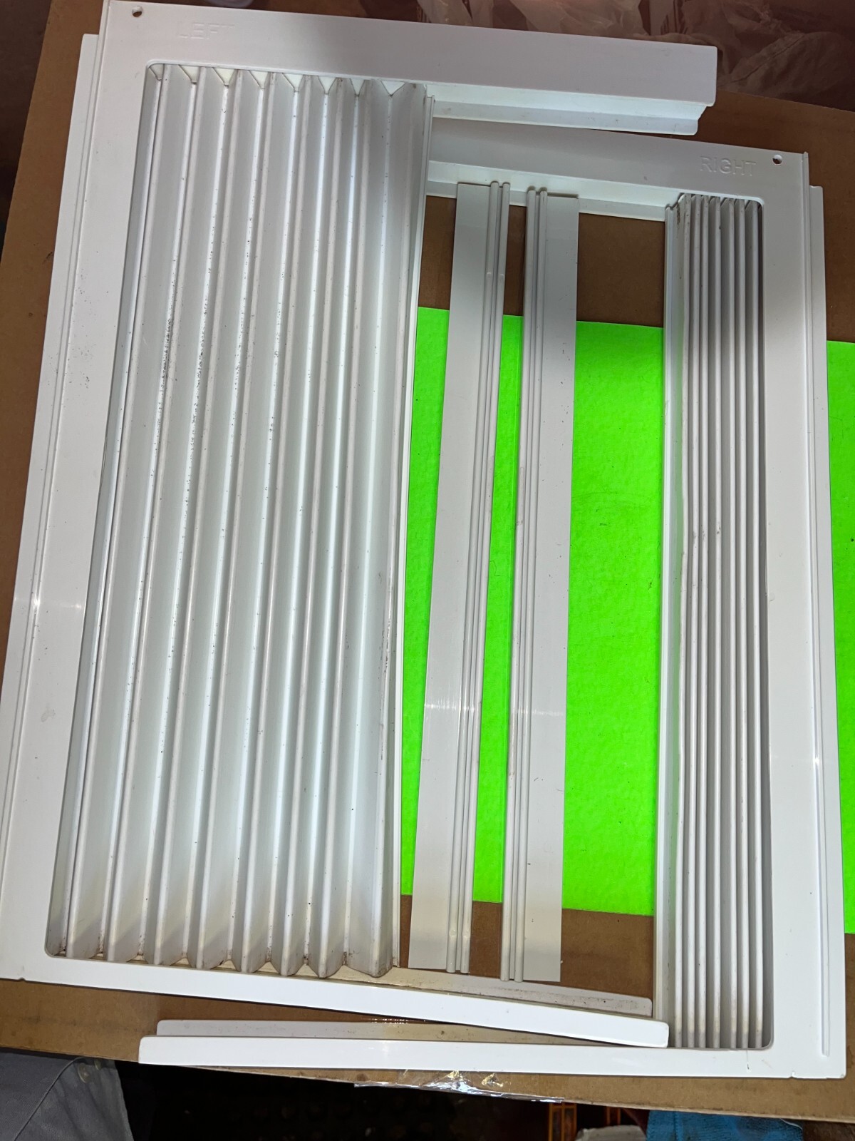 GE Air Conditioner 14,000 BTU R & L Pair Bellows / Curtains GE # WJ86X23446