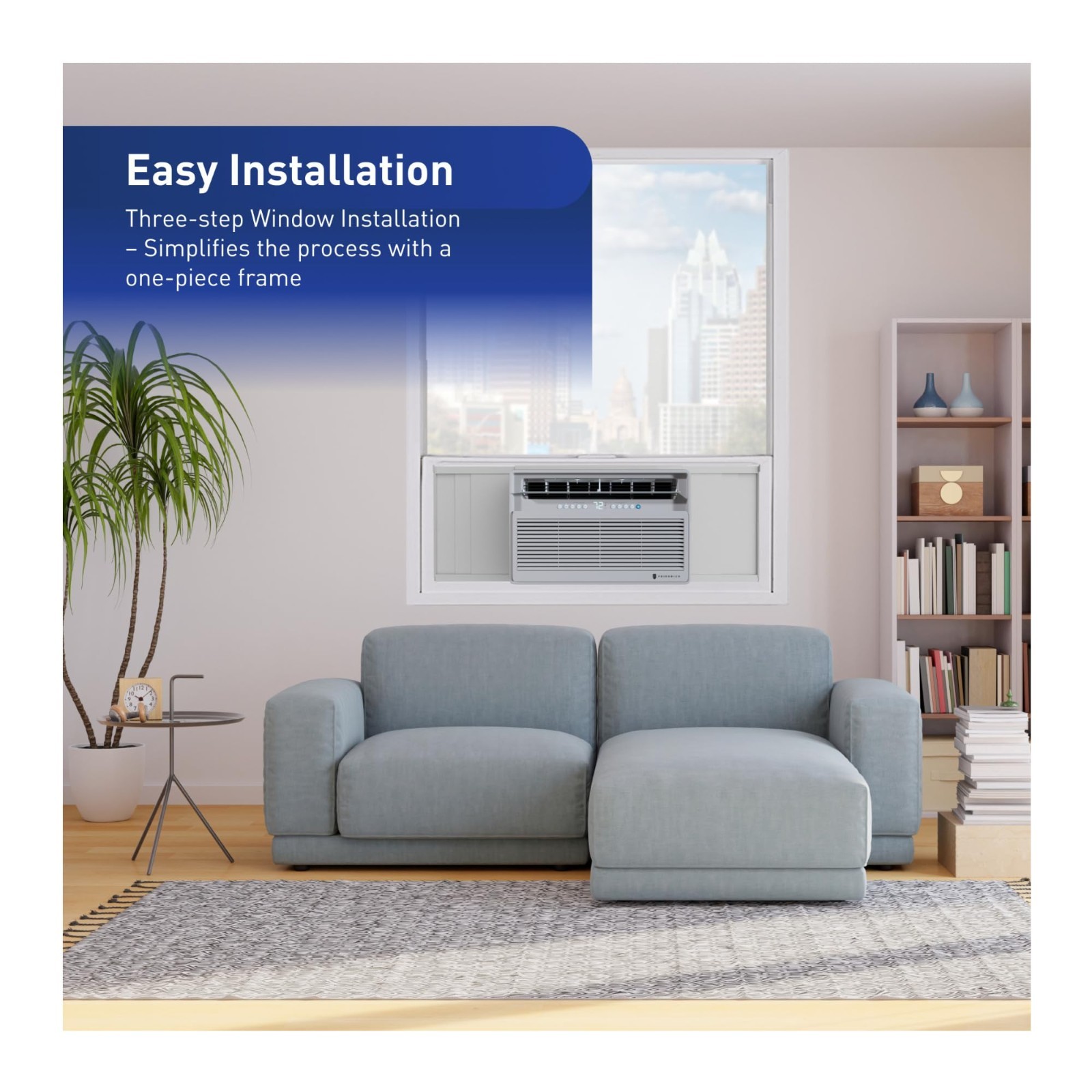 Friedrich 15,000 BTU Inverter Window Air Conditioner CCV15A10A Wi-Fi