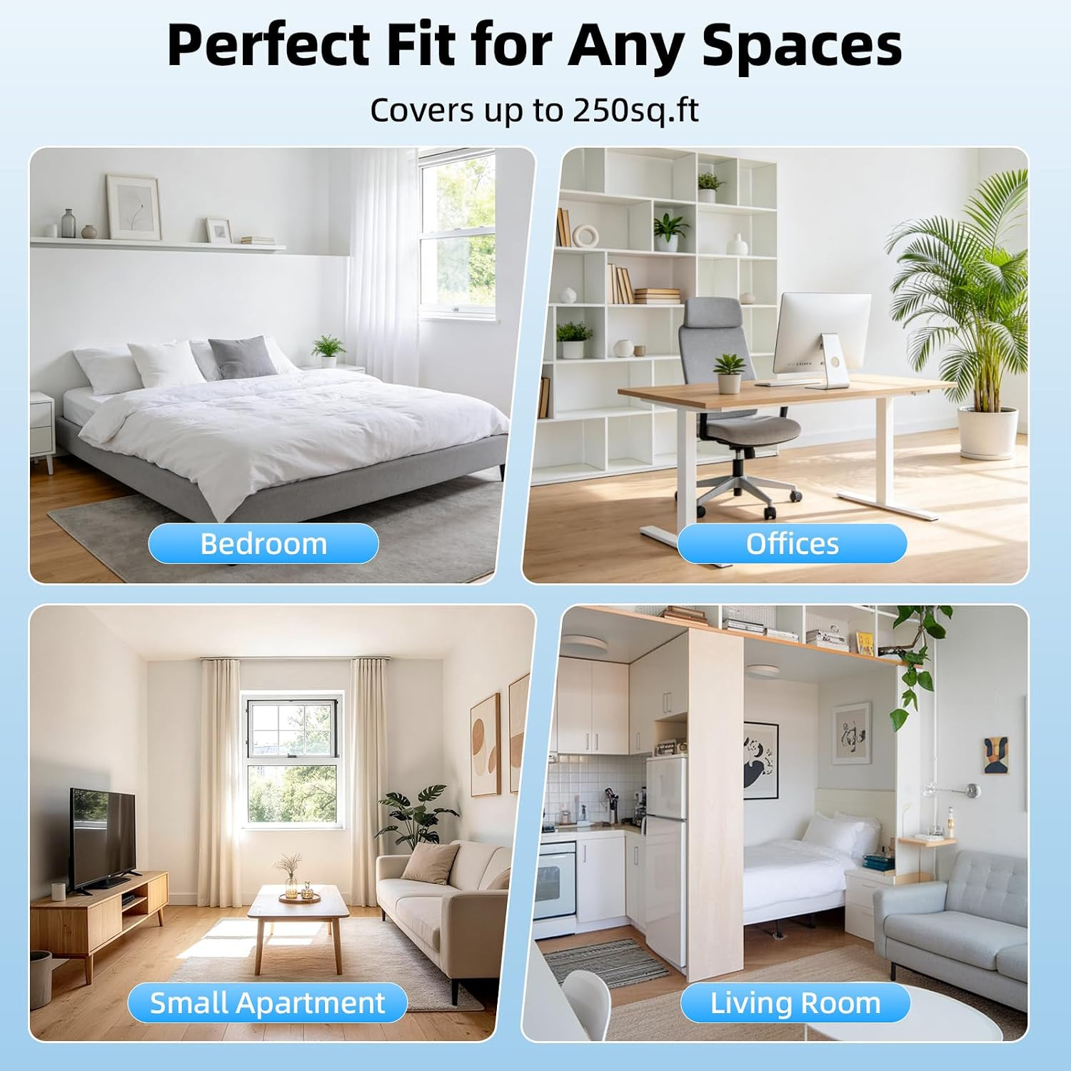 Antarctic Star 6,000 BTU Window Air Conditioner, Window AC Unit, Cools Rooms up