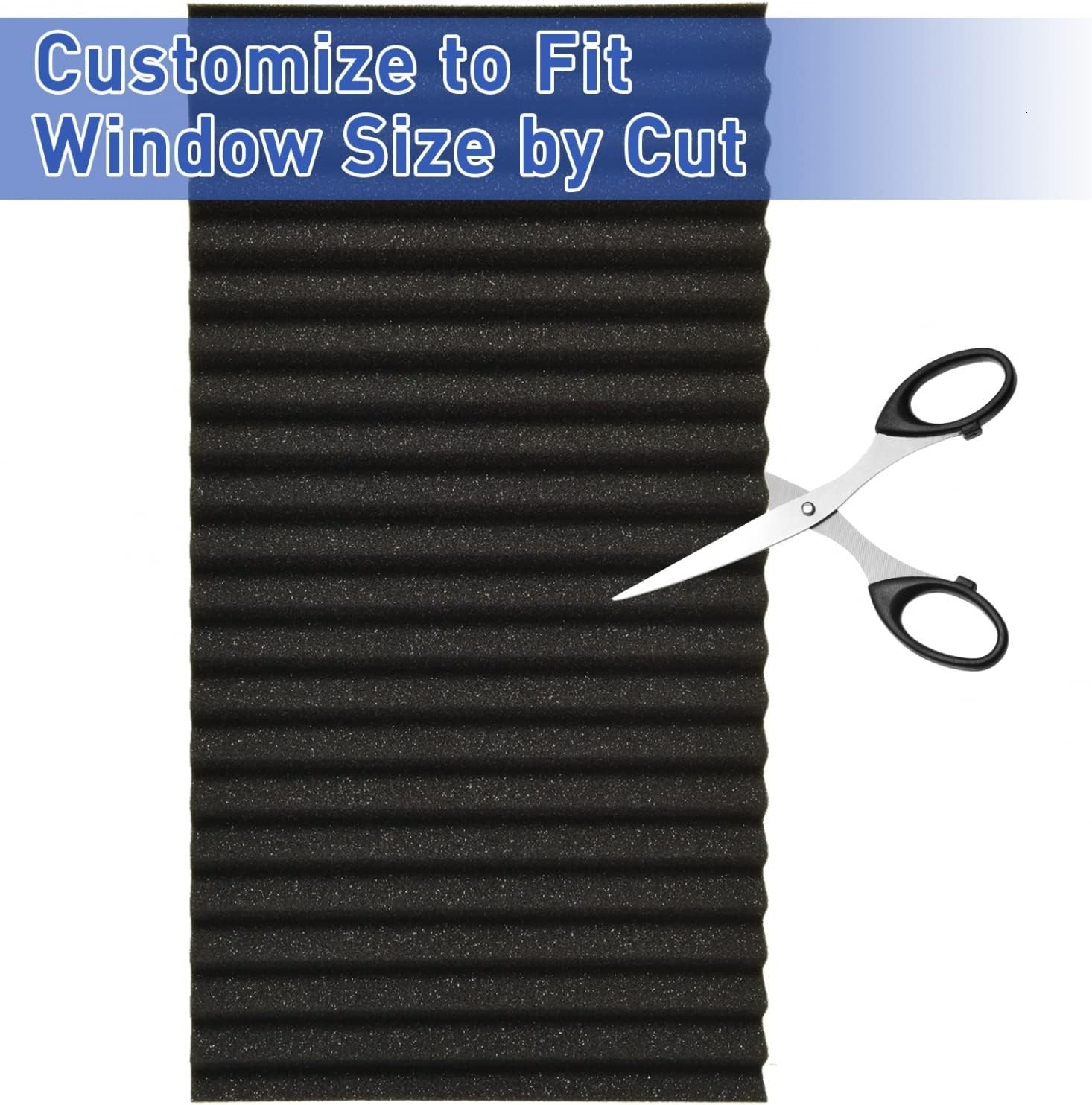 Noise-Reducing Foam AC Side Panel Kit for Windows – 2 Pack, Easy Installation