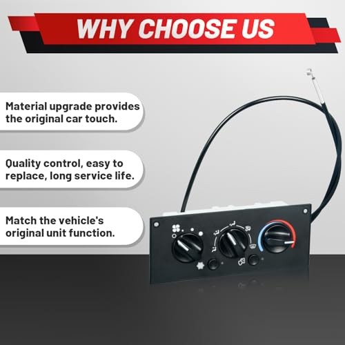 Upgraded AC Heater Climate Control Module Compatible with Kenworth W900 T800