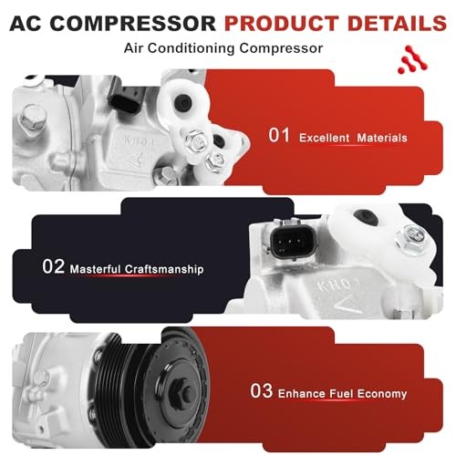 AC Compressor for Toyota Camry & RAV4 2.5L L4 (2009-2017) | OE Replaces 88310