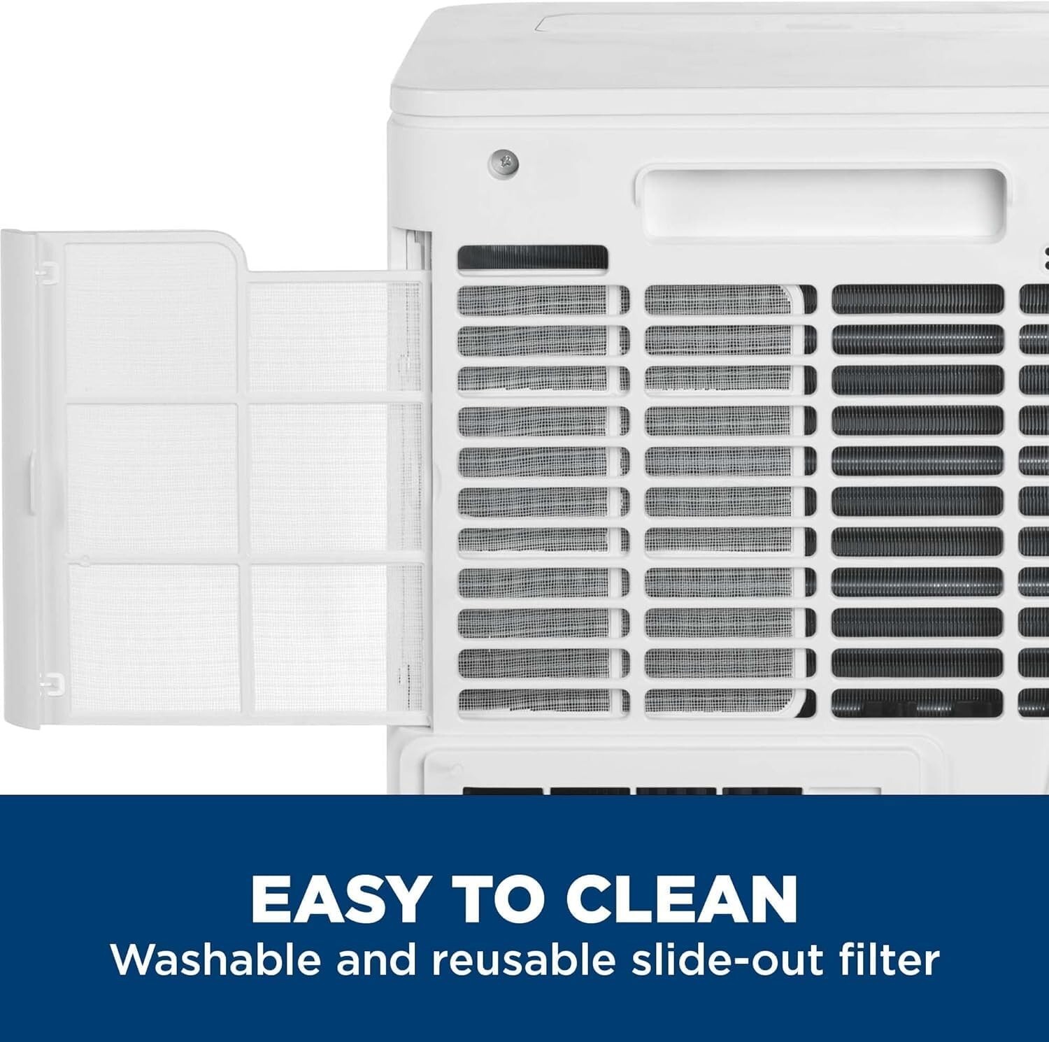 GE 6,000 BTU DOE Portable Air Conditioner Compact 3-in-1 AC Dehumidifier