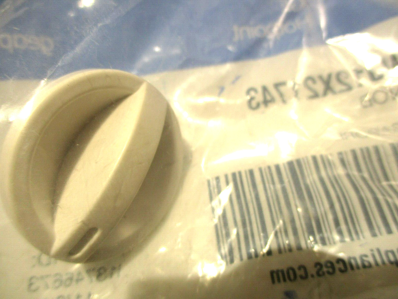 NEW OEM GE WJ12X21743 AIR CONDITIONER KNOB WHITE