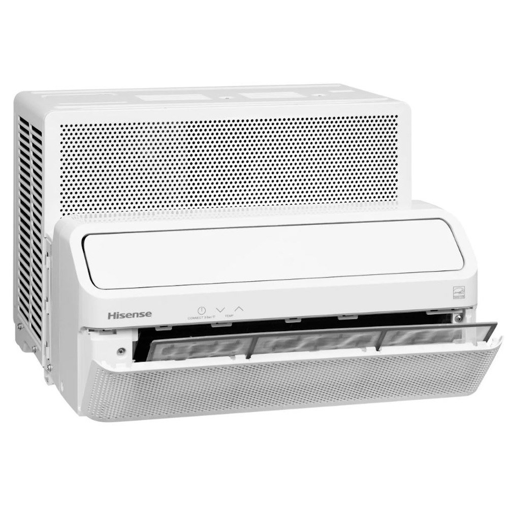 Hisense UltraSlim 12,000 BTU Smart Inverter Window Air Conditioner, Eco-Friendly