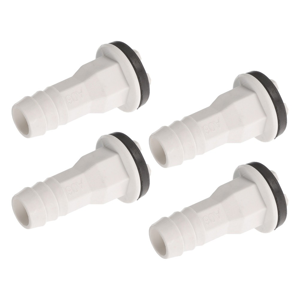 4Pcs Reusable ABS Ac Drain Hose Adapter for Water Pipe Leakproof Design