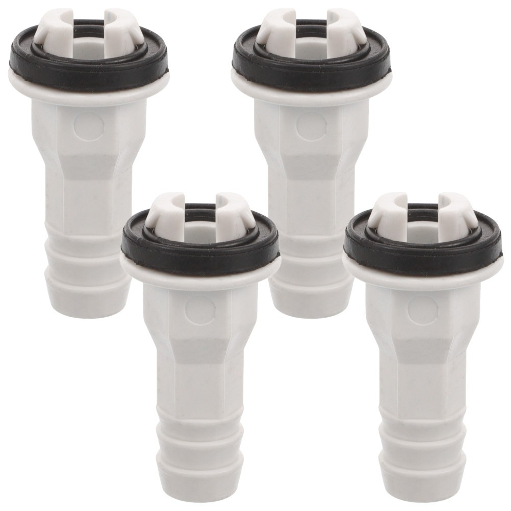 4Pcs Reusable Ac Drain Hose Adapter ABS Heat Resistant Drain Pipe Connector