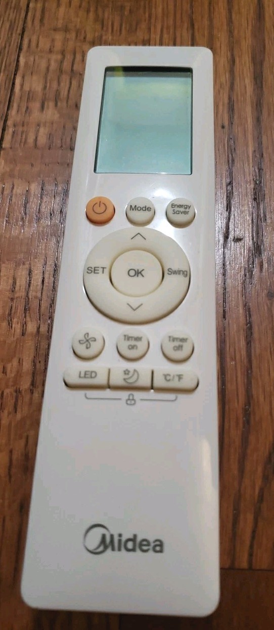 Midea Air Conditioner remote control Type: RG10G2(B2)/BGEFU1 Lightly Used