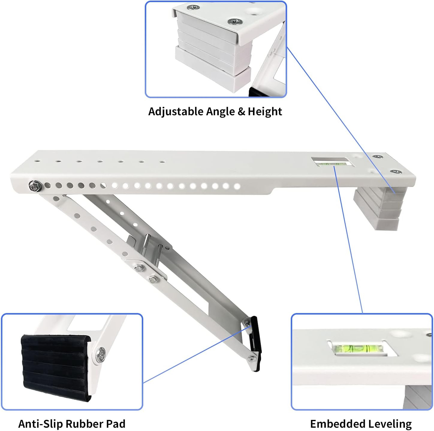 AC Window Air Conditioner Support Bracket Heavy Duty, up to 165 Lbs